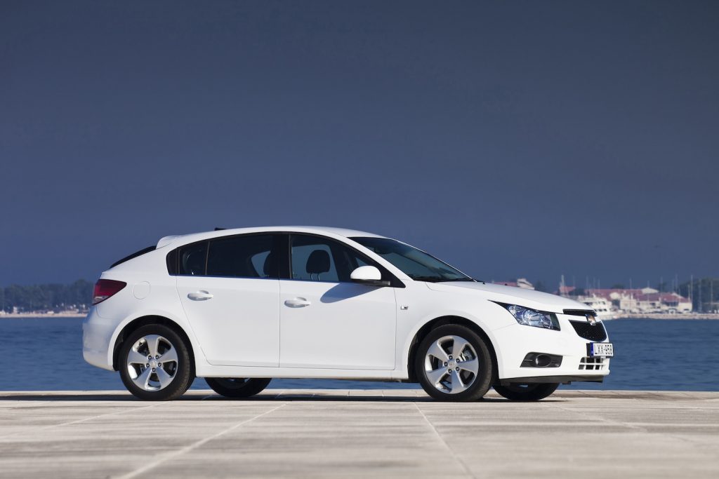 The first-generation Chevrolet Cruze hatchback never made it to North America nor China
