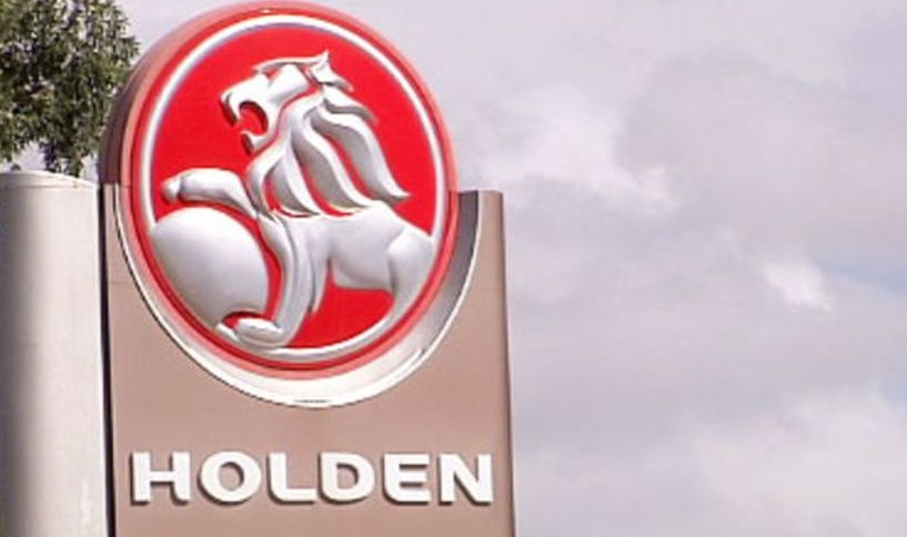The GM Holden logo.