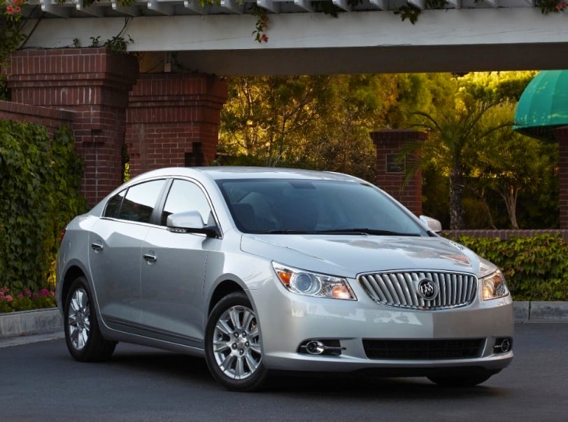 2012 Buick LaCrosse Among Most Satisfying 10 Year Old Sedans