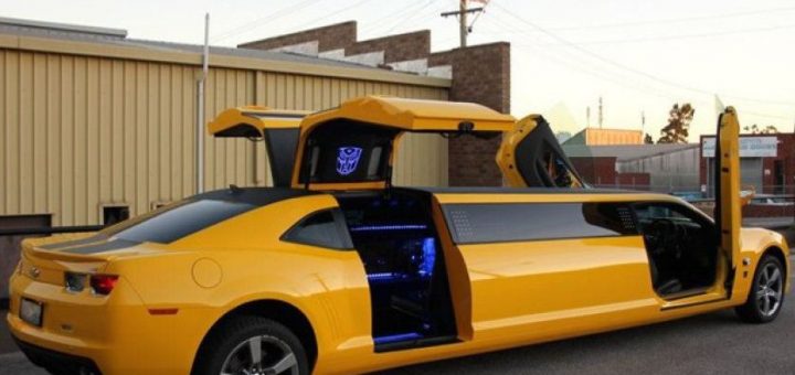Australians Turn Chevrolet Camaro Into Gullwing Stretch Limousine