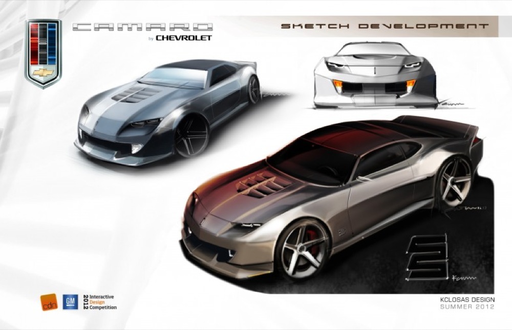 These 6th-Gen Chevy Camaro Sketches Are Awesome | GM Authority
