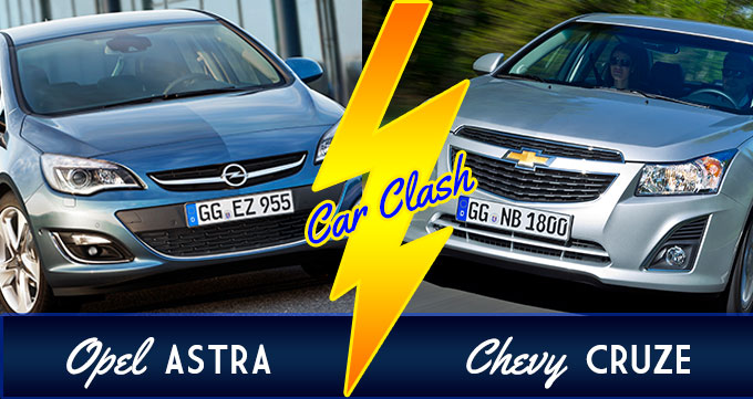 Car Clash: Chevy Cruze vs. Opel Astra, gm astra 
