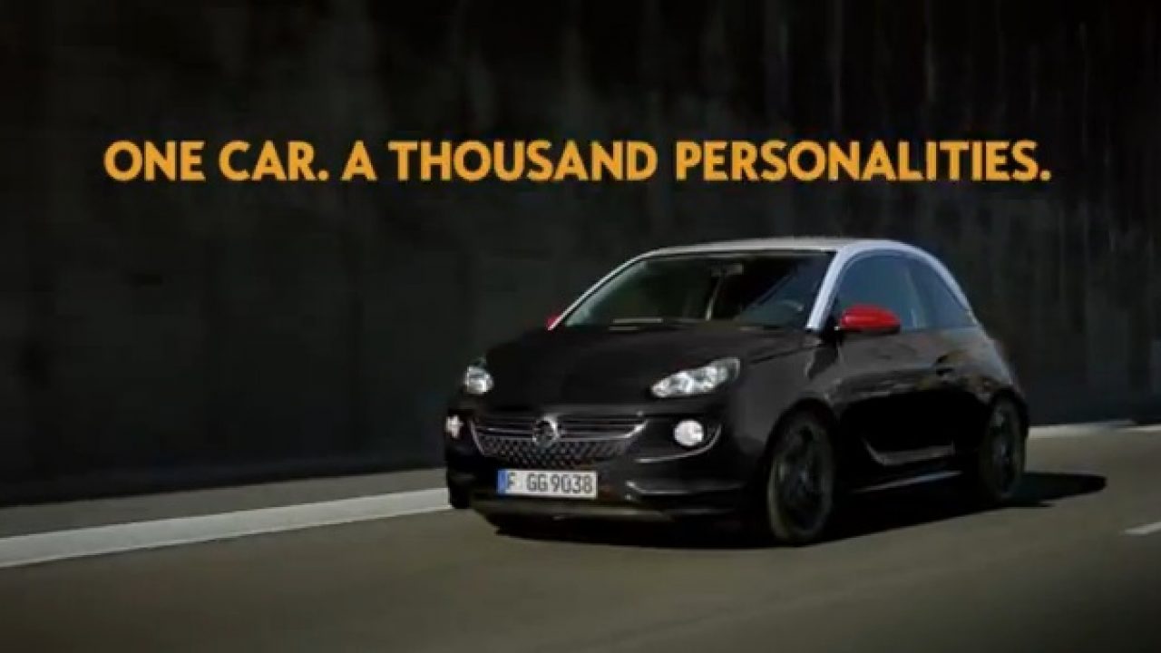 Ad Break Opel Adam Is As Unique As You Are Gm Authority