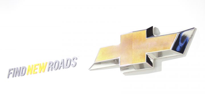 chevrolet find new roads logo