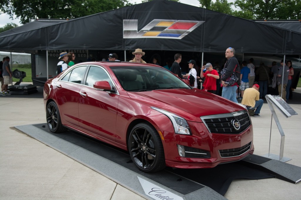2014 Cadillac ATS with black accessories sized