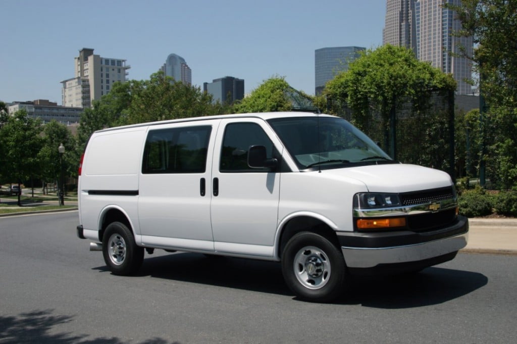 chevy vans 2017