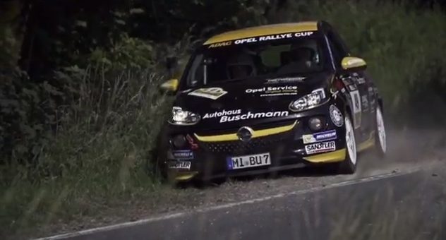 Watch The Opel Adam Tear Up Lower Saxony In Adac Opel Rallye Cup Video Gm Authority
