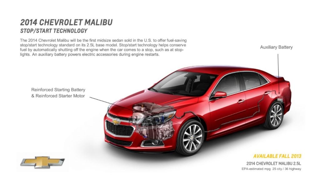 2015 Chevrolet Malibu 2.5L Start/Stop Issue | GM Authority