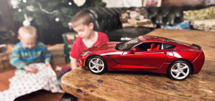 corvette toy cars ride on