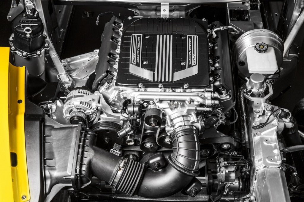 The supercharged 6.2L V8 LT4 engine from C7 Chevrolet Corvette Z06 and Gen Six Camaro ZL1 is the most likely candidate for a potential Tahoe SS