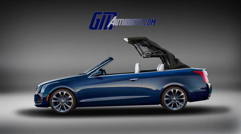 Cadillac ATS Convertible Rendered 2