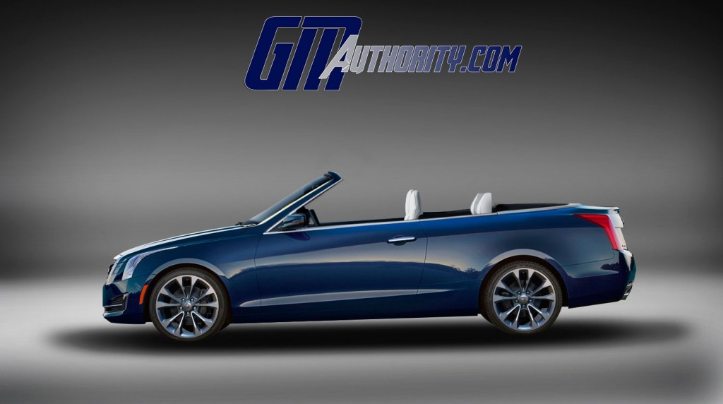 Cadillac ATS Convertible Rendered 3