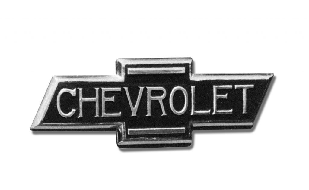 The Chevrolet bowtie as it appeared on all 1936 Chevrolet trucks.