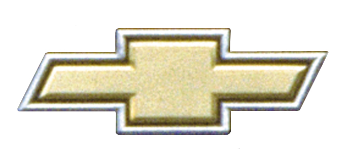 The Chevrolet bowtie as it appeared on the 1982 Chevrolet Blazer.