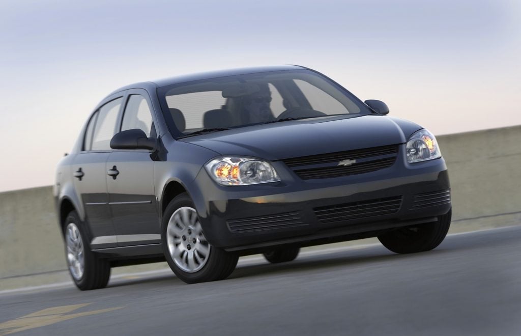 Chevrolet cobalt ошибка 24