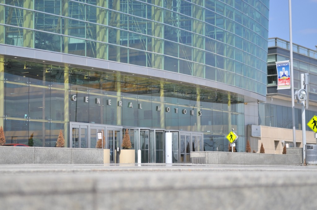 General Motors Renaissance Center Headquarters in April 2014 08