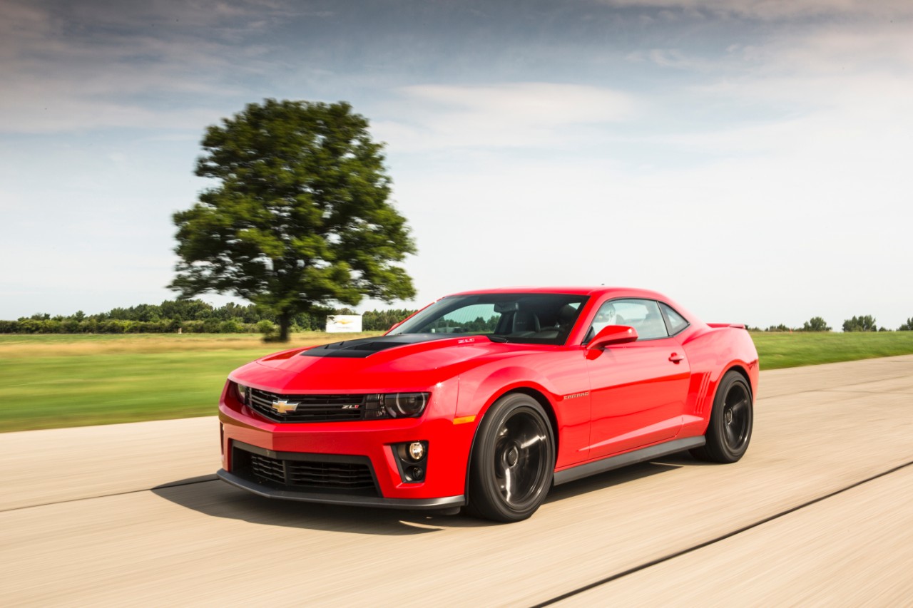 Chevrolet Camaro zl1 белая 1920x1080