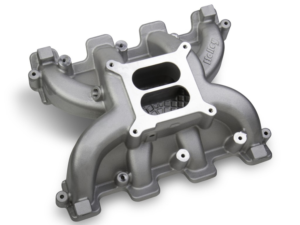 Luddites Rejoice Holley Introduces Carb Ready Dual Plane Ls Intake Gm Authority