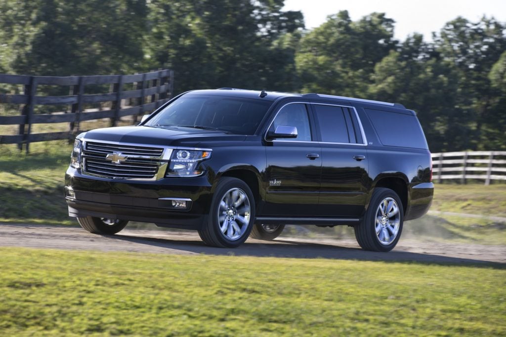 Chevrolet suburban технические характеристики