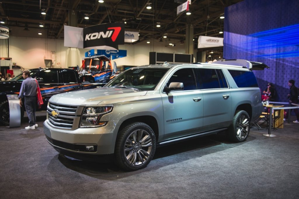 2015 Chevrolet Suburban Premium Outdoors Concept - SEMA 2014 - Live 01