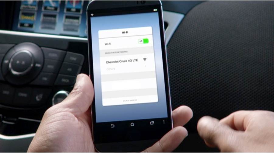 Chevrolet 4G LTE Wi-Fi Hotspot Ad