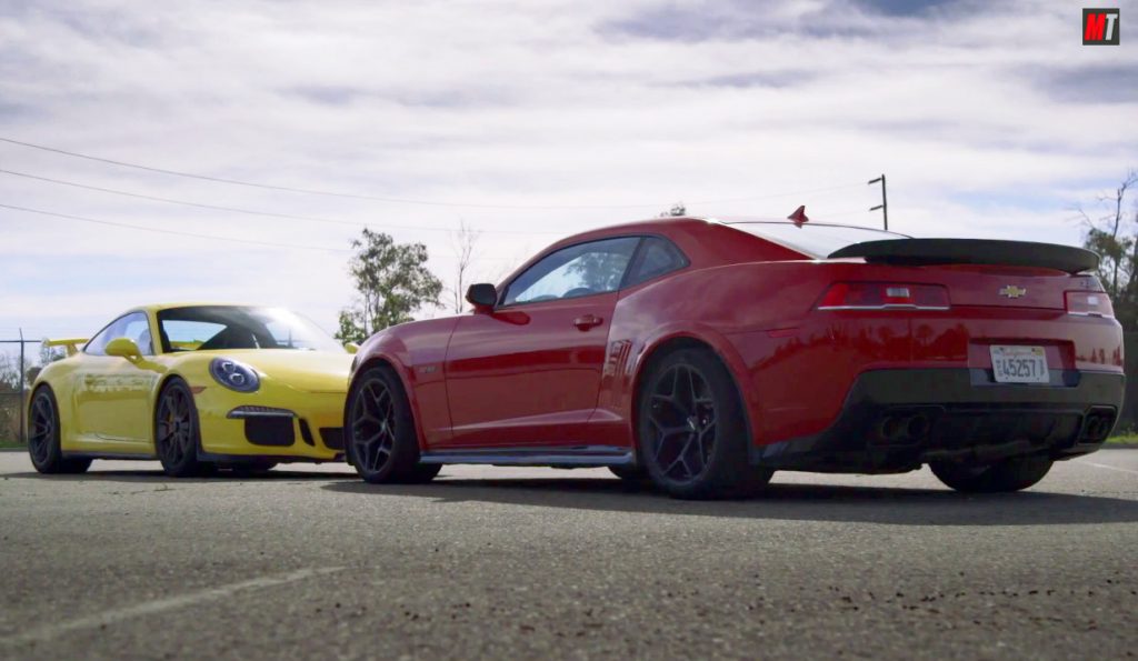 Motor Trend: Camaro Z/28 vs. Porsche 911 GT3 | GM Authority