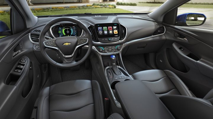 2016 Chevy Volt interior.