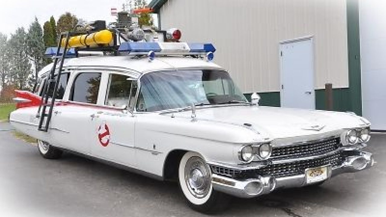 ghostbusters cadillac replica up for sale ebay find gm authority ghostbusters cadillac replica up for