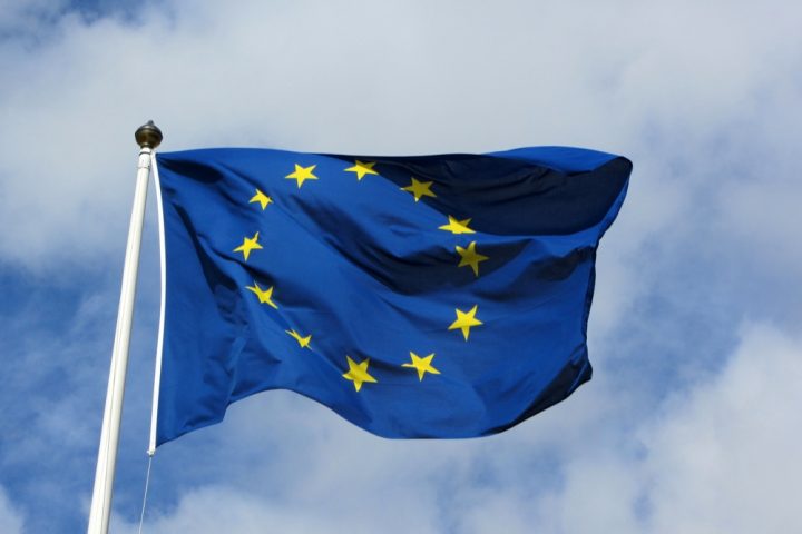 EU flag.