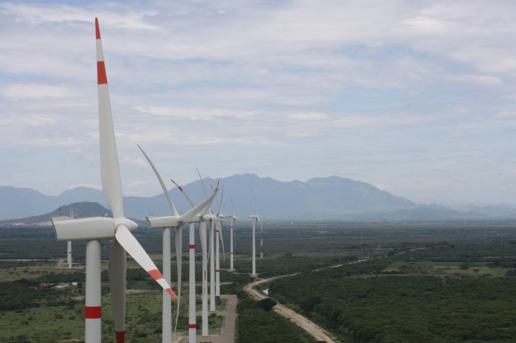 GM Mexico wind power