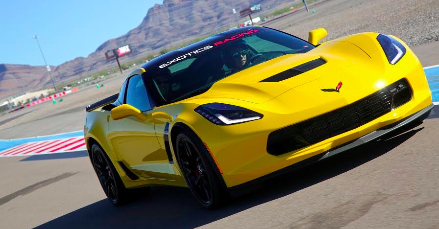 Chevrolet Corvette z06 track