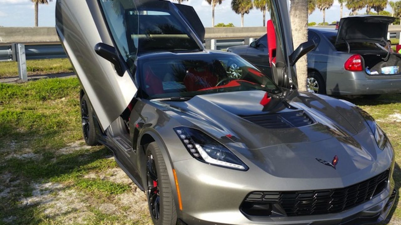 How Does This C7 Z06 Look With Scissor Doors Gm Authority