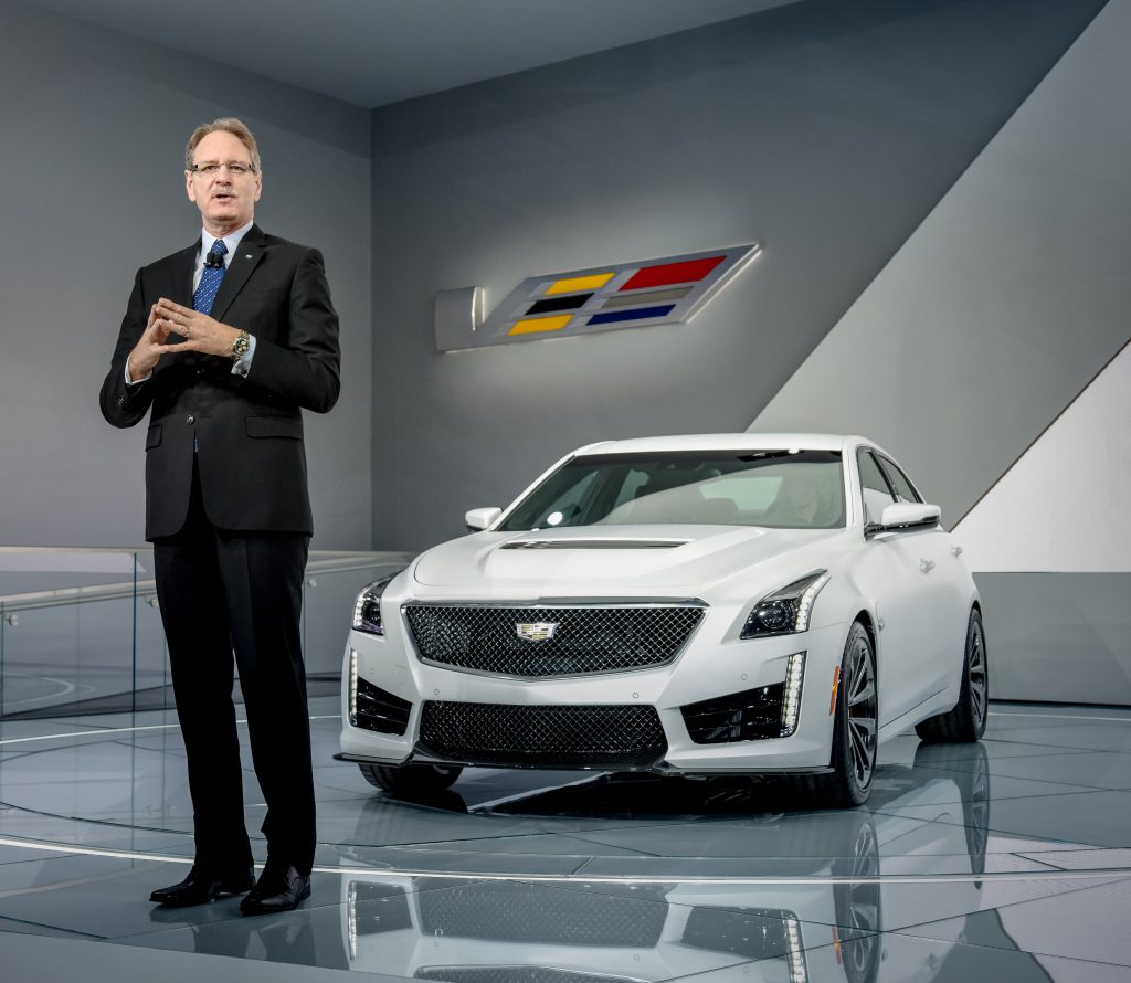 Johan de Nysschen at 2016 Cadillac CTS-V Reveal 01