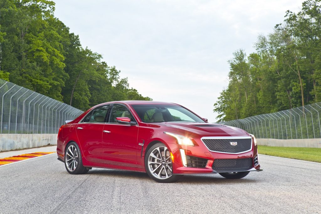 2016 Cadillac CTS-V Sedan - At The Track 01