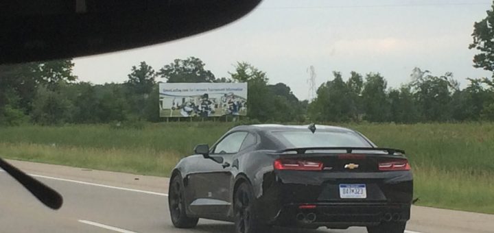 Black 16 Camaro Ss Spotted On Public Road Gm Authority