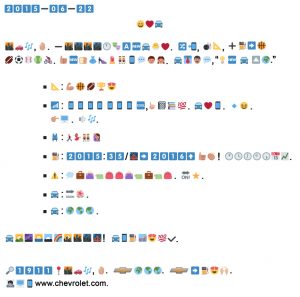 Full Chevrolet Emoji Teaser