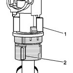 The Electronic Suspension Control connector. 