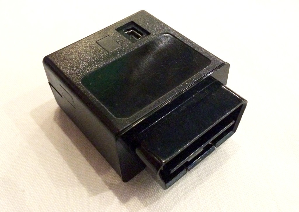 An OBD2 dongle from Mobile Devices