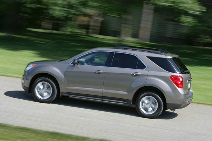 2011 was the second year the Chevy Equinox was "dinghy-towing friendly." Image via GM Media Center. 