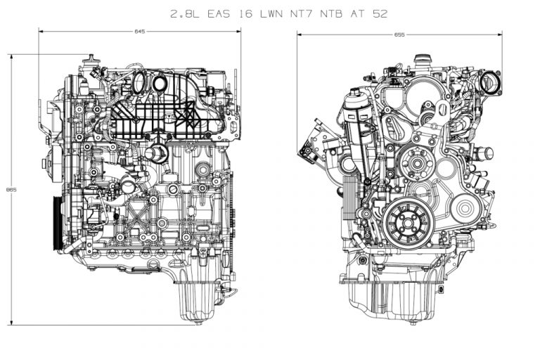 Gm 28l Lwn I4 Duramax Engine Schematics Gm Authority