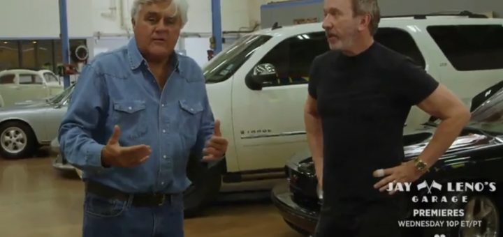 Jay Leno Burnout Contest Video Gm Authority