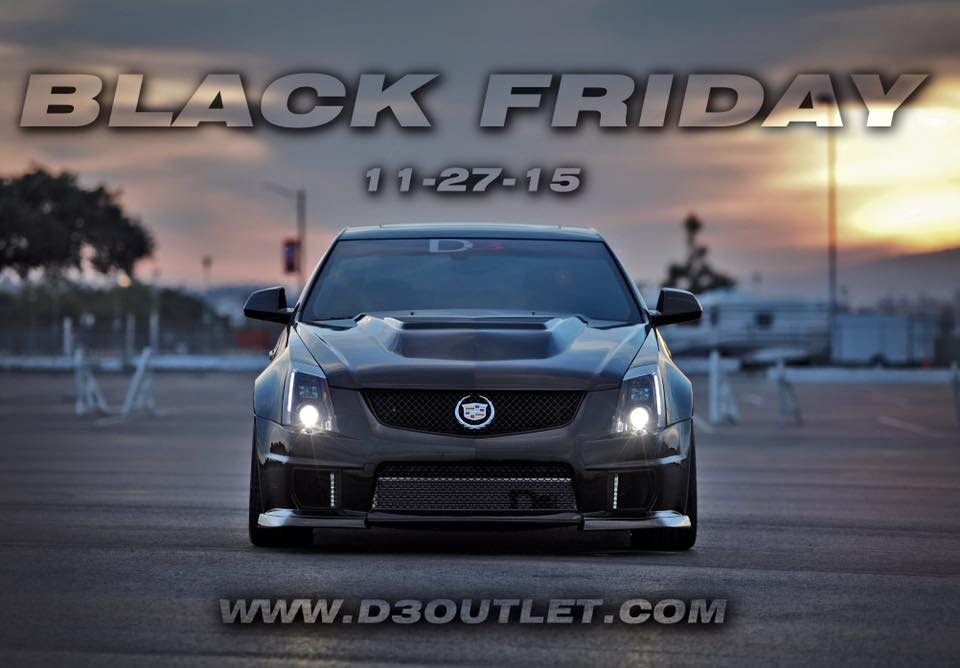 Cadillac D3 Black Friday Deals November 27 2015