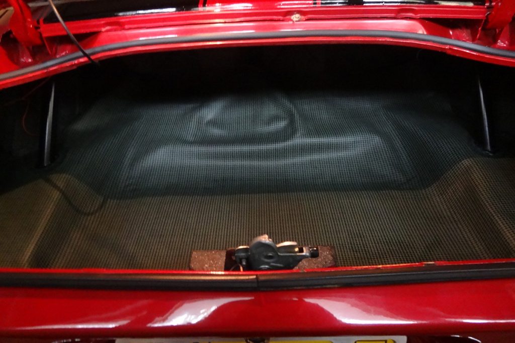 The trunk liner insert is another excellent example of hard to find NOS parts. 