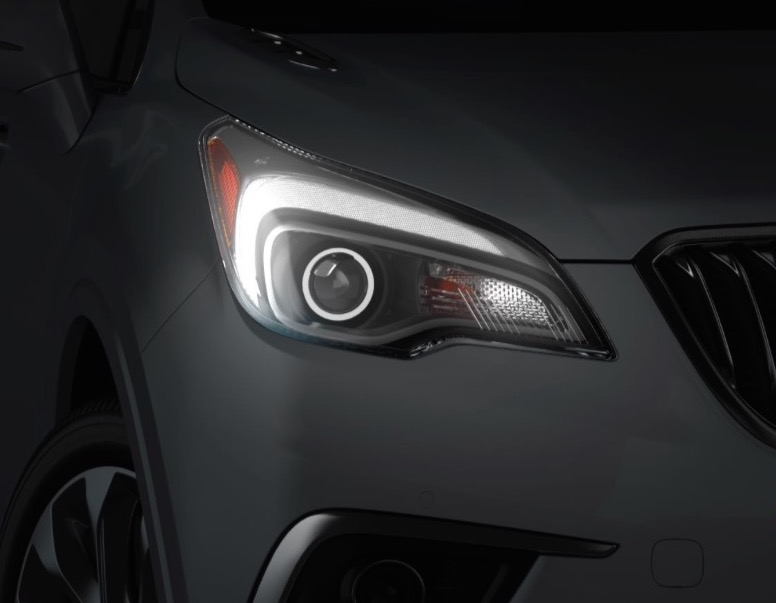 2016 Buick Envision - Sculpted Headlamps Low Light