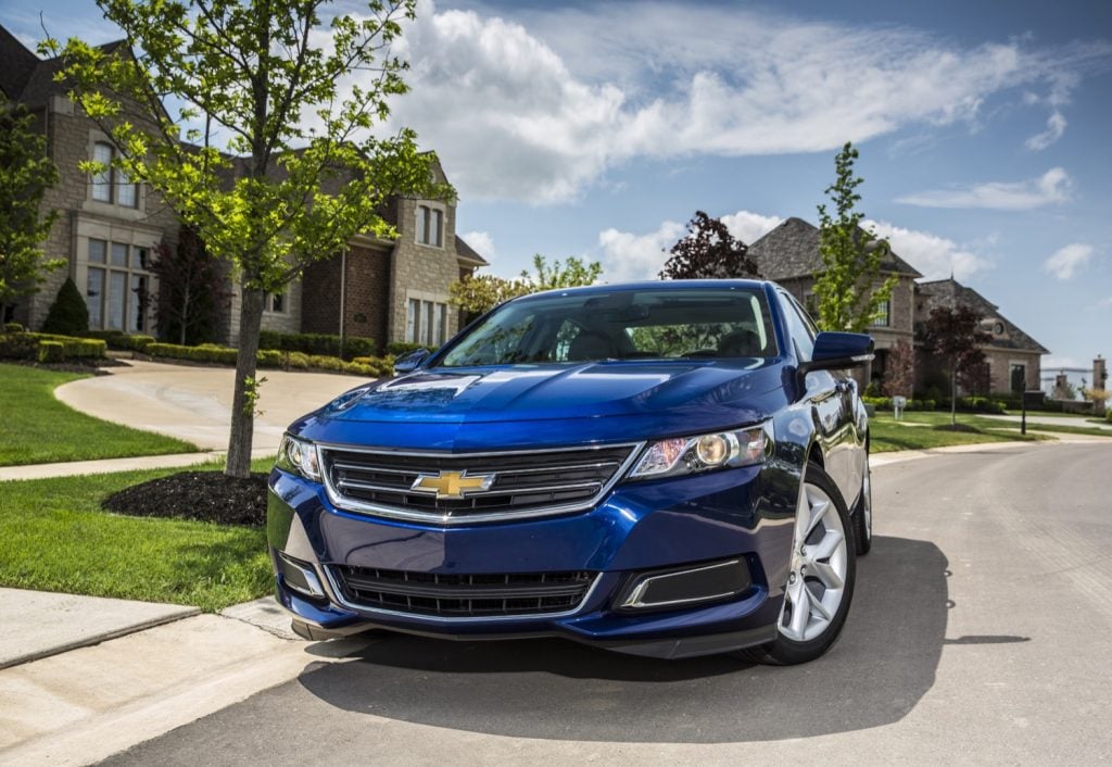 2016 Chevrolet Impala Exterior 001