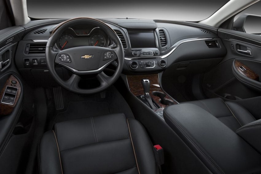 Chevy Impala Wins Vincentric 2024 Lowest Cost To Own Award   2016 Chevrolet Impala Interior 001 850x567 