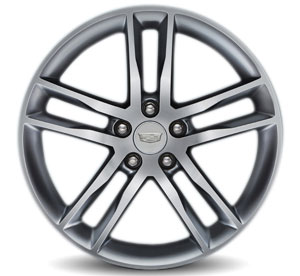 Cadillac ATS accessory - 19-inch wheels - 5-split spoke ultra bright machined 5XW