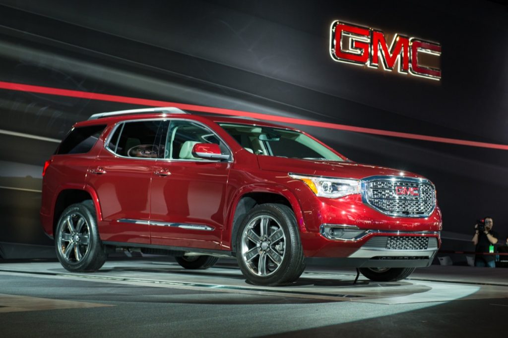 Gmc Discounts Acadia By Nearly 10 000 In March 2019 Gm