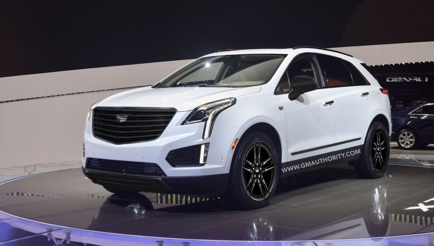We Render The Cadillac XT5 Midnight Edition, But This Time In White