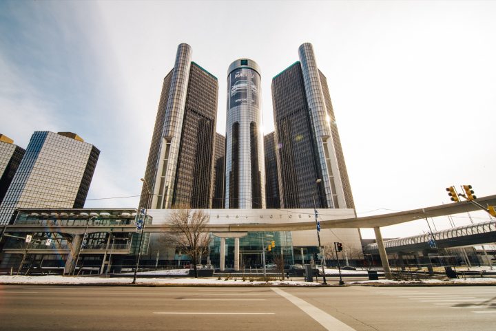 GM Renaissance Center.